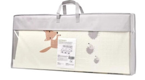 Mata piankowa edukacyjna KIK dwustronna skladana slonie las 180 x 200 cm (KX4503_4) (5903039745360). Maty dla dzieci i niemowląt