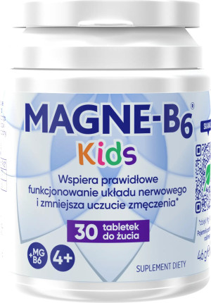 Suplement diety Sanofi Magne-B6 Kids o smaku arbuza 30 tabletek do żucia (5902502001019). Witaminy i minerały