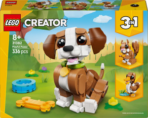 Zestaw klocków LEGO Creator Urocze zwierzątka: psotny szczeniaczek 336 elementów (31382). Klocki