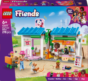 Zestaw klocków LEGO Friends Piekarnia z psimi przysmakami 278 elementów (42677). Klocki
