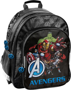 Plecak szkolny Paso Marvel Avengers 39 x 29 x 16 cm 18 l Czarny (5903162132853). Szkolne plecaki i tornistry