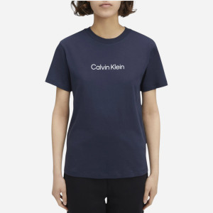 Koszulka damska bawełniana Calvin Klein K20K205448-CEF S Ciemnogranatowa (8720639971749). T-shirty damskie
