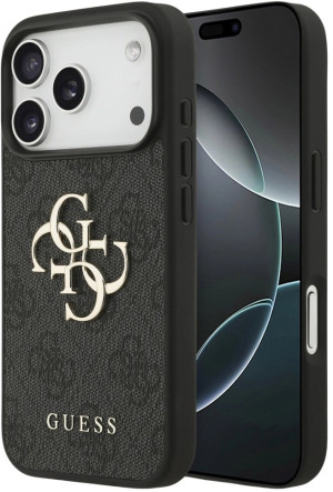 Etui plecki Guess 4G Big Logo do Apple iPhone 17 Pro Black (3666339491505). Etui i pokrowce na telefony