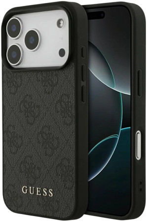 Etui plecki Guess 4G Classic do Apple iPhone 17 Pro Black (3666339556204). Etui i pokrowce na telefony