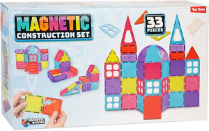 Klocki magnetyczne Toi-Toys 33 elementy 2430880 (8714627025873). Klocki