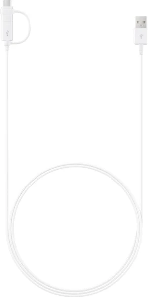 Kabel Samsung USB - Micro USB + USB Typ-C 1.5 m biały (8806088571447). Kable, adaptery i przejściówki