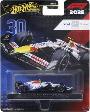 Kolekcjonerski bolid Hot Wheels VCARB Liam Lawson #30 Formula 1 JKD79 (194735348046). Kolekcjonerskie modele pojazdów