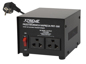 Przetwornica napięcia Blow 230V w 110V PRT-500W (5900804142522). Listwy zasilające i przedłużacze