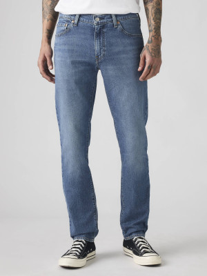 Jeansy slim fit męskie Levi`s 511 Slim 04511-6208 W34L34 Błękitne (5401187355481). Jeansy męskie