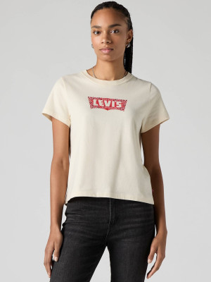 T-shirt damski bawełniany Levi`s Gr Favorite Tee 005GV-0042 XS Beżowy (5401187851723). T-shirty damskie