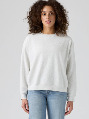 Bluza damska bez kaptura Levi`s Everyday Sweatshir A5942-0006 XL Szara (5401128683697). Bluzy bez kaptura damskie