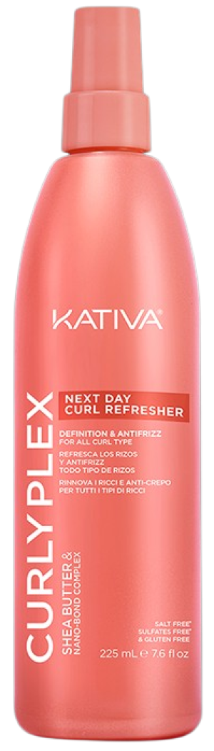 Spray do włosów Kativa Curly Plex Next Day 225 ml (7750075066793). Mgiełki i spraye do włosów