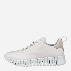 Sneakersy damskie skórzane do kostki ECCO Gruuv W 21820360720 36 Beżowe (194891194860). Buty sportowe damskie