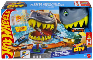 Tor samochodowy Mattel Hot Wheels Mega Shark Attack (JHL96) (194735335015). Tory samochodowe dla dzieci