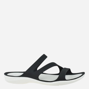 Klapki basenowe damskie Crocs Swiftwater Sandal W 203998-066 41 Czarny/Biały. Klapki damskie