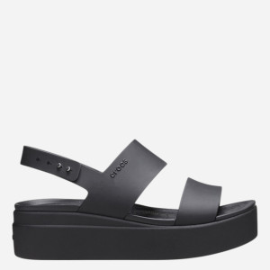Sandały damskie na platformie Crocs Brooklyn Low Wedge W 206453-060 37-38 Czarne. Sandały codzienne i sportowe damskie