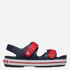 Sandały chłopięce Crocs Crocband Cruiser Sandal T Kids 209424-4OT 27-28 Granatowe z czerwonym (196265604005). Sandały chłopięce