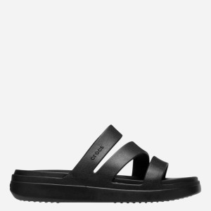 Klapki basenowe damskie Crocs Getaway Strappy Sandal W 209587-001 36-37 Czarne. Klapki damskie