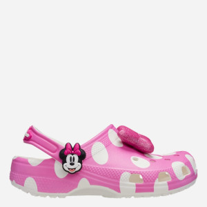 Chodaki dziecięce dla dziewczynki Crocs Classic Minnie Mouse Clog K 212294-90H 32-33 Różowe. Chodaki dziewczęce
