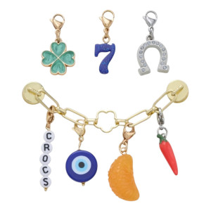 Przypinki do butów Crocs Adjustable Charm Chain Lucky 10017844 Wielokolorowe. Akcesoria do butów