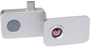 Kamera termowizyjna Yato YT-72931 USB-C 256 x 192 (512 x 384 SR Mode) 25 Hz + Soczewka Makro (5906083126536). Pirometry