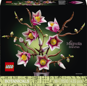 Zestaw klocków LEGO Botanicals Gałązki magnolii 435 elementów (11510). Klocki