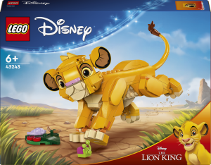 Zestaw klocków LEGO Disney Classic Król Lew — Lwiątko Simba 222 elementy (43243). Klocki