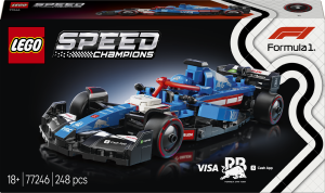 Zestaw klocków LEGO Speed Champions Bolid F1 Visa Cash App RB VCARB 01 248 elementów (77246). Klocki