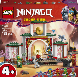 Zestaw klocków LEGO Ninjago Świątynia Spinjitzu ninja 158 elementów (71831). Klocki