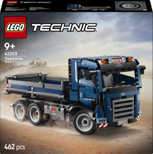 Zestaw klocków LEGO Technic Wywrotka z przechylaną skrzynią 462 elementy (42203). Klocki