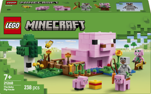 Zestaw klocków LEGO Minecraft Dom prosiaczka 238 elementów (21268). Klocki
