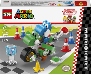 Zestaw klocków LEGO Super Mario Mario Kart: Moto Yoshi 133 elementy (72031). Klocki