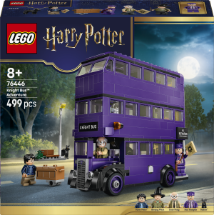 Zestaw klocków LEGO Harry Potter Przygoda na pokładzie Błędnego Rycerza 499 elementy (76446). Klocki