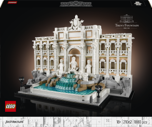 Zestaw klocków LEGO Architecture Fontanna di Trevi 1880 elementow (21062). Klocki