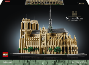 Zestaw klocków LEGO Architecture Notre-Dame w Paryżu 4383 elementy (21061). Klocki