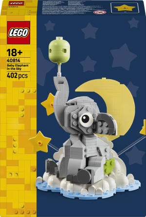 Zestaw klocków LEGO Słoniątko na niebie 402 elementy (40814). Klocki