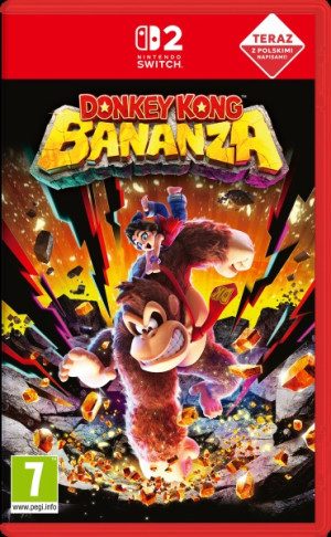 Gra Nintendo Switch 2 Donkey Kong Bananza (Kartridż) (0045496312763). Gry