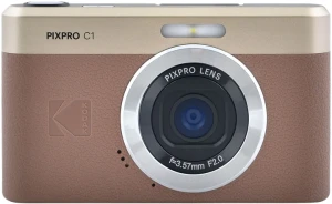 Aparat Kodak PixPro C1 + karta pamięci 16GB Brown (819900014396). Aparaty fotograficzne