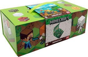 Zestaw do kolorowania Lobbes Minecraft 52 elementy (5407009692994). Rysowanie