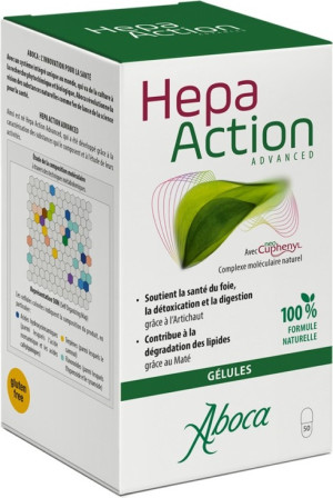 Suplement diety Aboca Hepa Action Advanced 30 kapsułek (8032472015697). Naturalne suplementy diety i ekstrakty