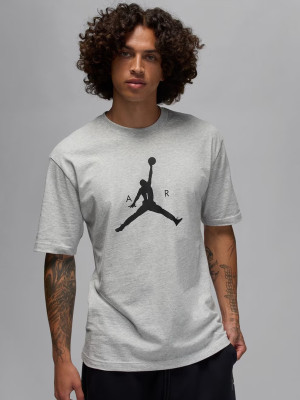 Koszulka męska bawełniana Jordan M J Jumpman Ss Hbr Tee IM9801-052 M Szara (198730653297). T-shirty męskie