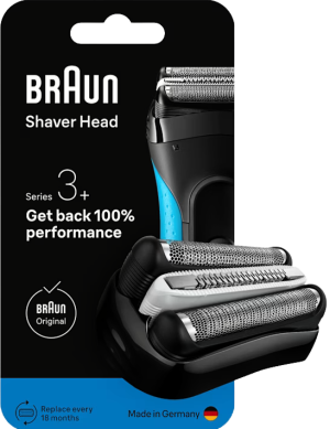 Blok+ruszt Braun Series 3 32B Srebrny. Akcesoria do golarek elektrycznych