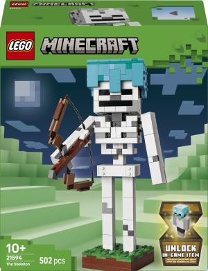 Zestaw klocków LEGO Minecraft Szkielet 502 elementy (21594). Klocki