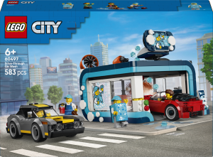 Zestaw klocków LEGO City Automatyczna myjnia samochodowa 583 elementy (60497). Klocki