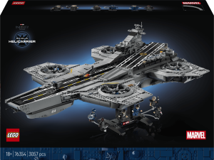 Zestaw klocków LEGO Super Heroes Lotniskowiec T.A.R.C.Z.Y. 3057 elementów (76354). Klocki