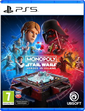 Gra PS5 MONOPOLY Star Wars Heroes vs Villains (Blu-ray płyta) (3307216311683). Gry