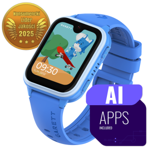 Smartwatch dla dzieci Garett Kids Vibe Ai 4G Blue (VIBE_AI_BLUE). Smartwatche