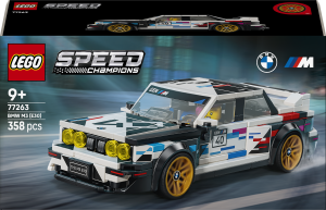 Zestaw klocków LEGO Speed Champions BMW M3 E30 358 elementów (77263). Klocki