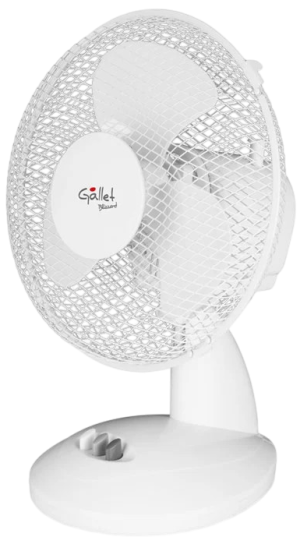 Wentylator Gallet Wentylator stołowy GALVEN9 Biały (8592417057798). Wentylatory
