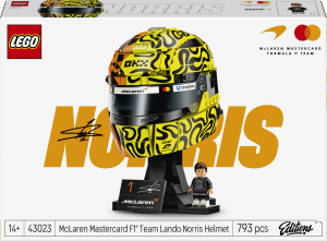Zestaw klocków LEGO Editions Kask Lando Norris McLaren Mastercard F1 Team 793 elementy (43023). Klocki